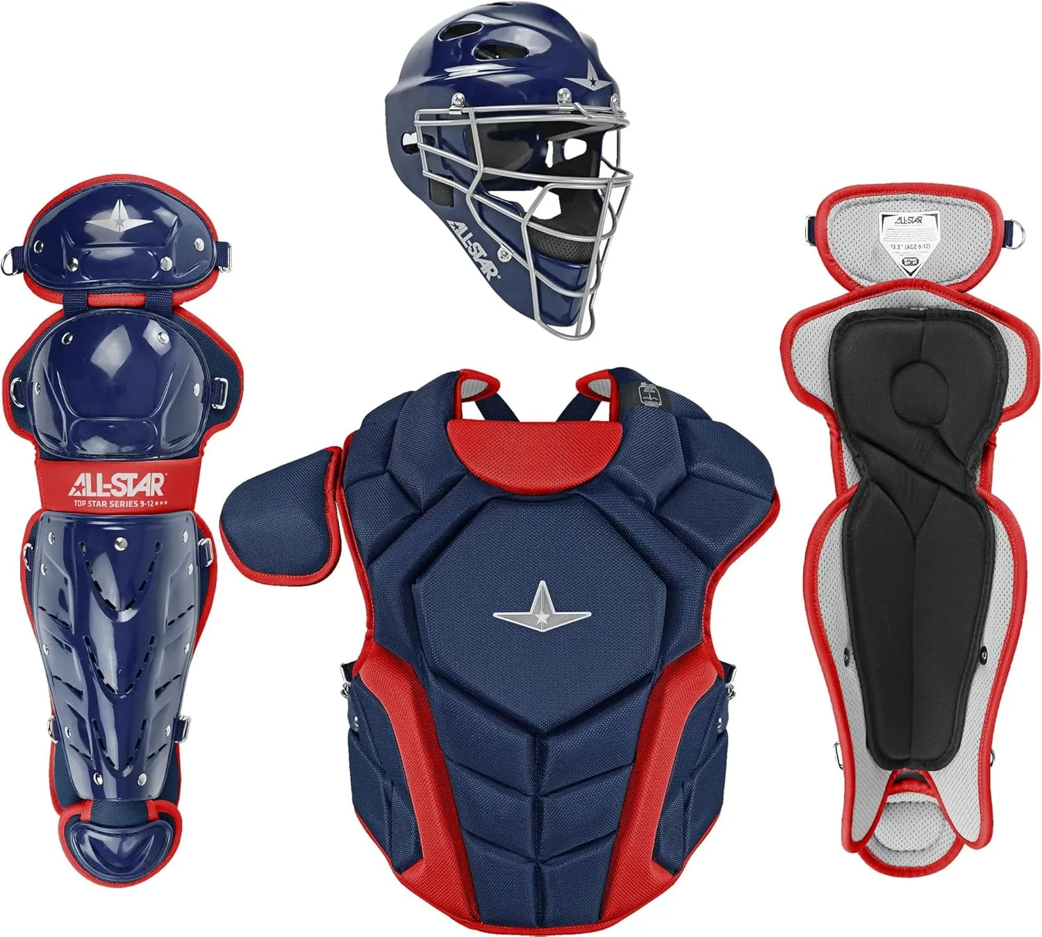 All-Star Top Star Youth 9-12 Baseball Catcher's Package