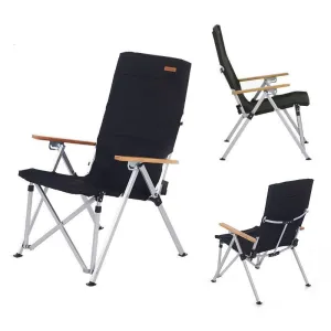 Aluminum alloy folding lying chair