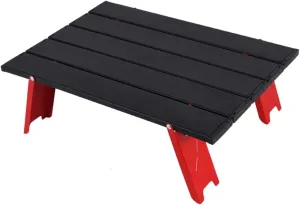 Aluminum Collapsible Table Fold up Table Red Aluminum Alloy