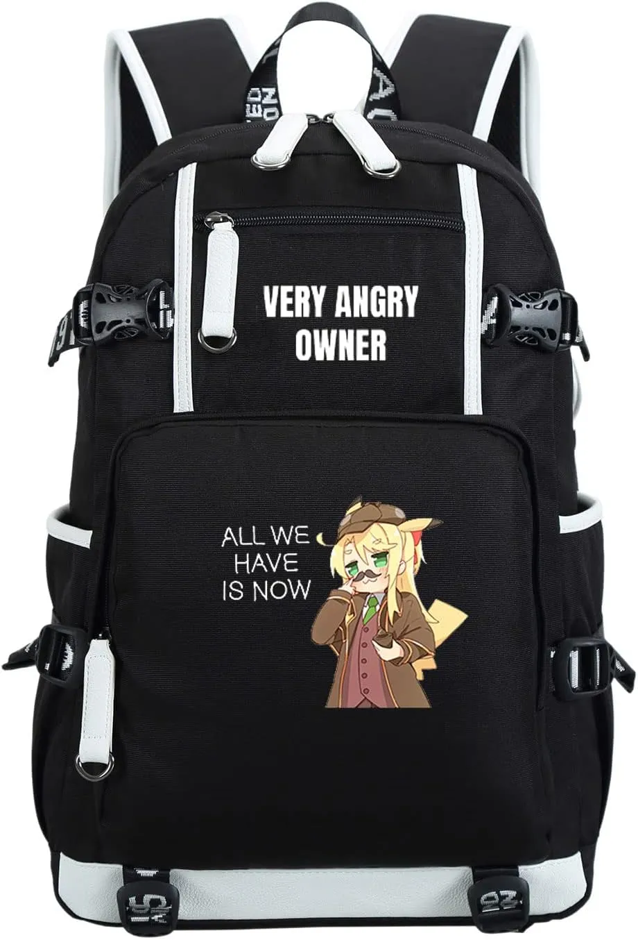 Anime Watashi ni Tenshi ga Maiorita! Backpack Cosplay Mochila Rucksack Kawaii Ribbon Backpack (3)