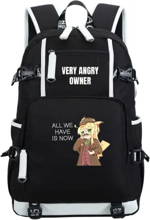 Anime Watashi ni Tenshi ga Maiorita! Backpack Cosplay Mochila Rucksack Kawaii Ribbon Backpack (3)