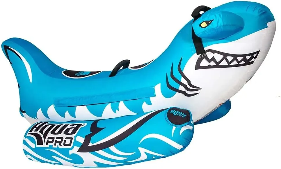 Aquapro APT21226 The Shark Inflatable 2 Person Towable Tube - 82"
