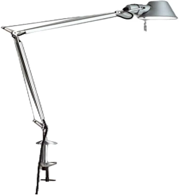 Artemide Tolomeo Mini 100W E26 Aluminum Table Lamp with Clamp