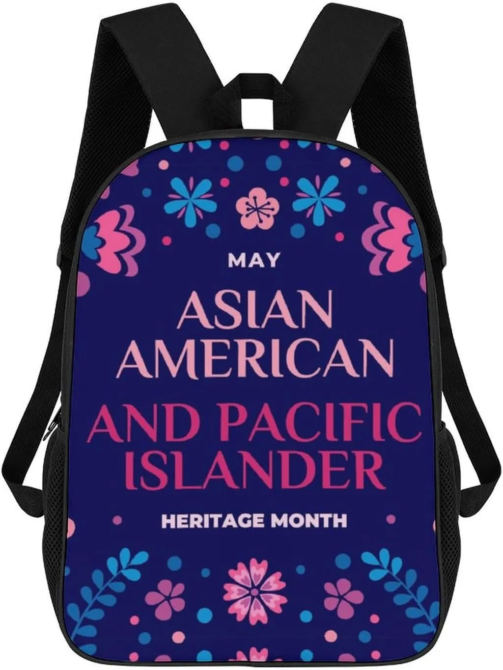 Asian American And Pacific Islander Heritage Month Backpack for Worker Business Hiking Travel Bag Shoulders Bag