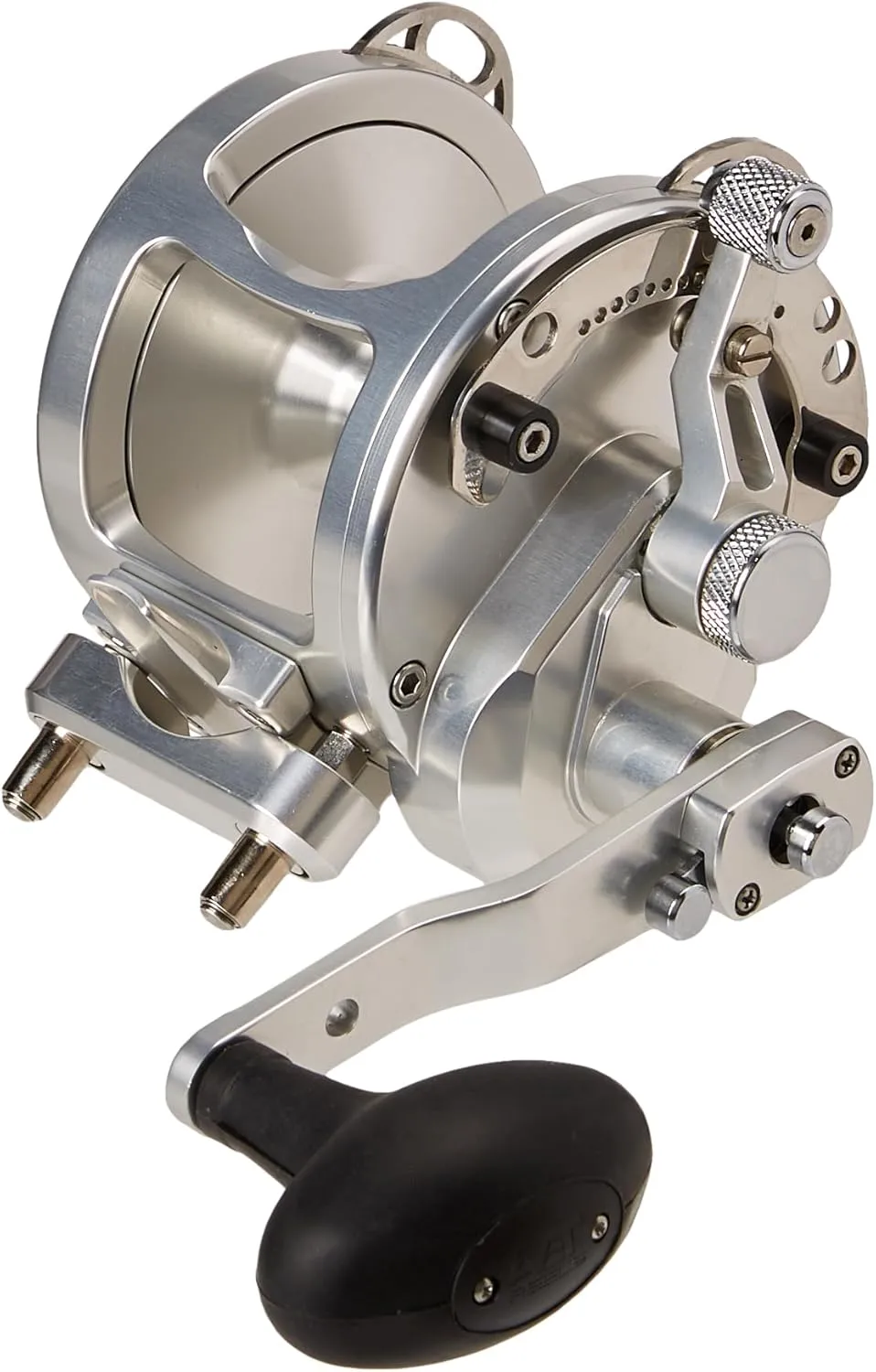 Avet Reels 2-Speed H5.4:1,L2.4:1 Lever Drag Reel, Silver