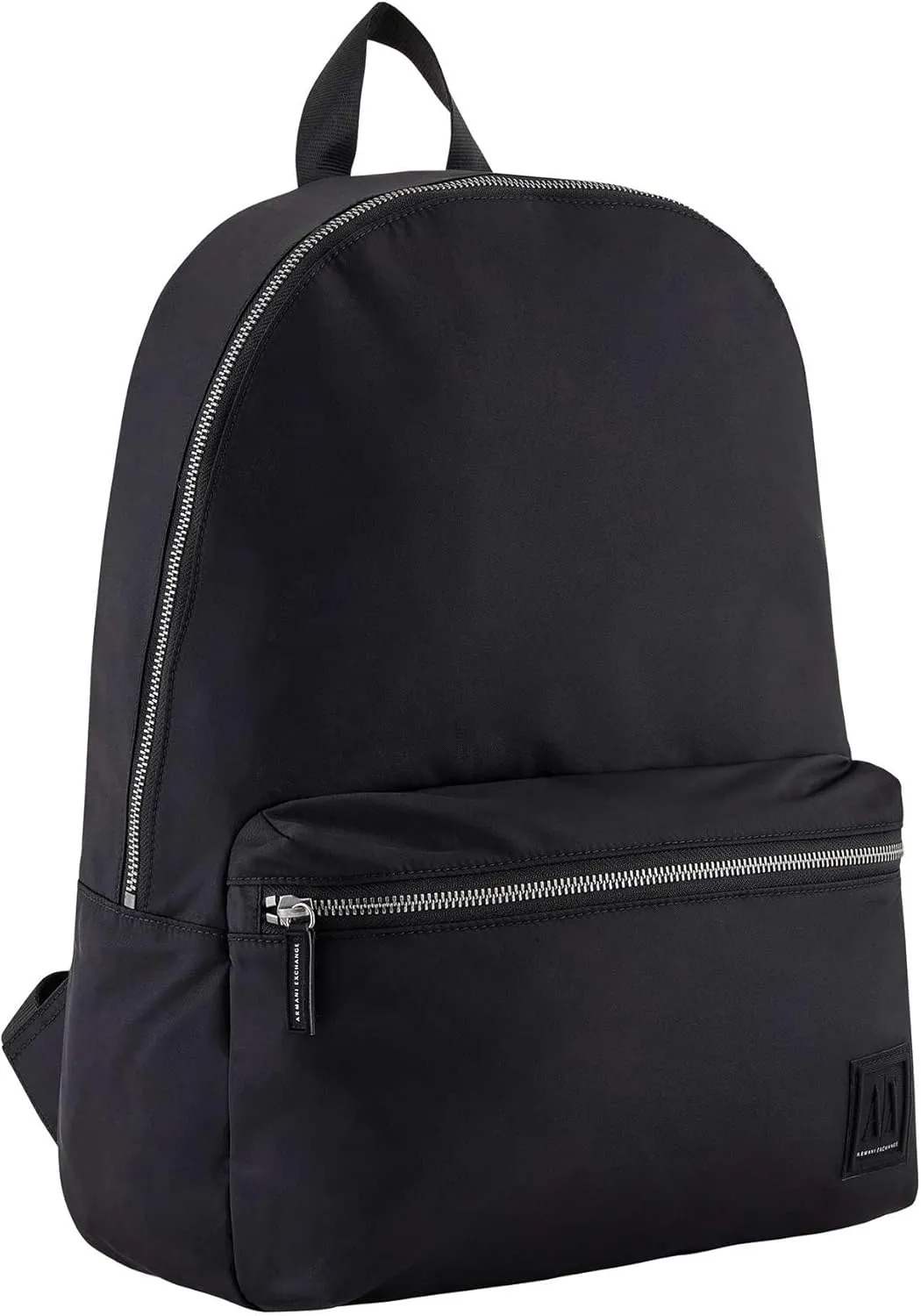 A｜X ARMANI EXCHANGE Men's Icon Backpack Bookbag, Black, One Size