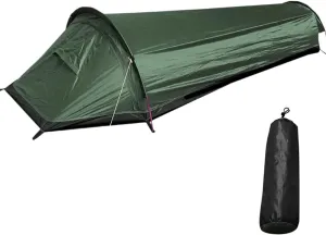 Backpacking Tent Camping Sleeping Bag Tent Weight Single Person Tent