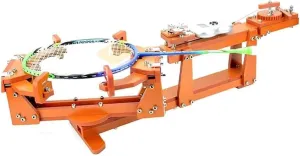 Badminton Stringing Machine, Winch Type Personal Stringing Tools, 60LB 6-Point Fixed Winch Type Badminton Racket Stringing Machine, for Badminton Racket