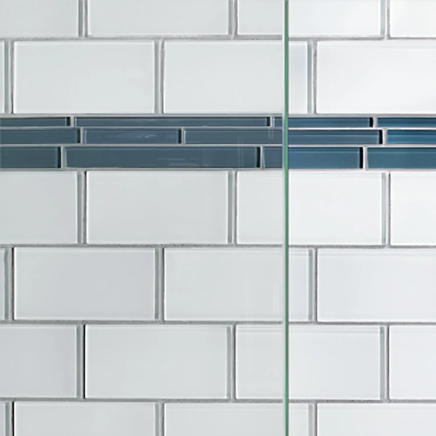 Basco Classic Sliding Shower Door, Fits 40-44 inch opening, Clear Glass, Silver Finish
