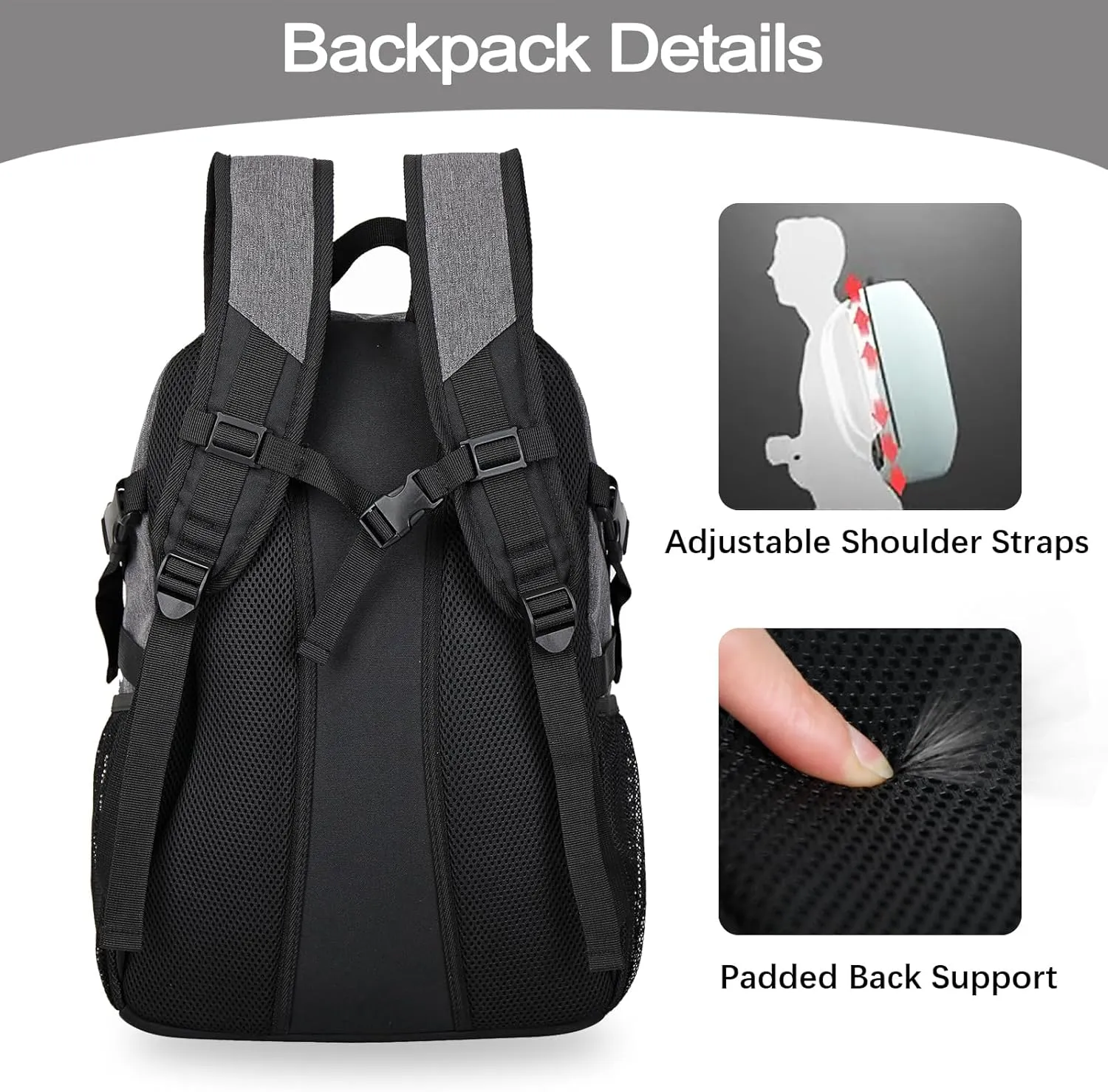 Basketball Bag Backpack with Ball Holder Shoes Compartment, Elite Backpack-Large Basketball Accessories Sports Bag