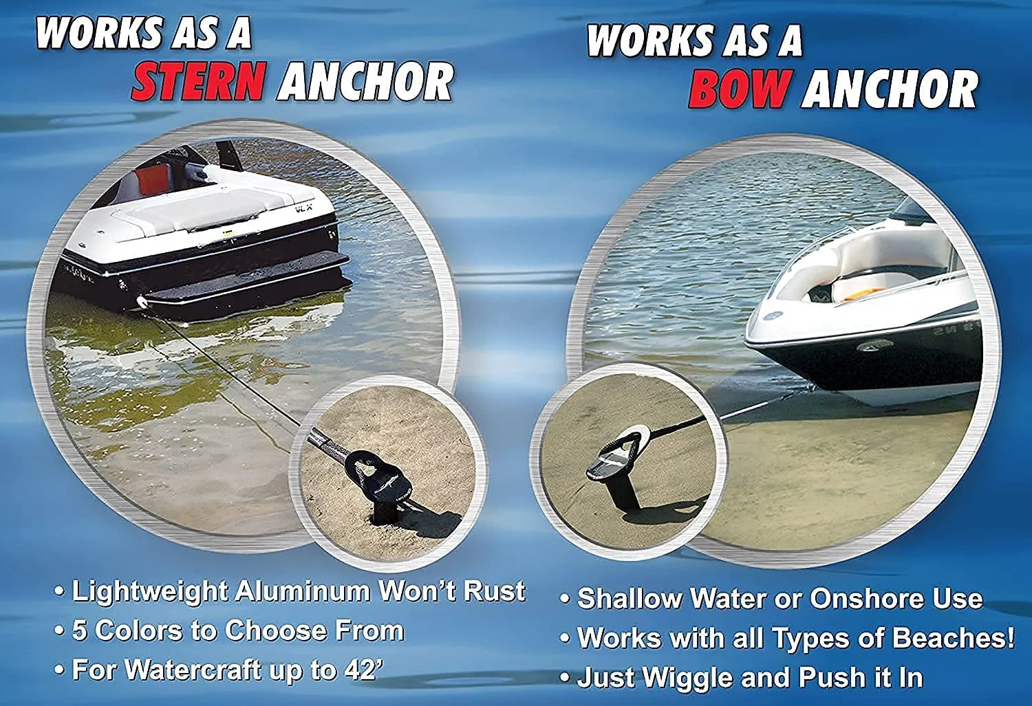 Beach Anchor Medium Size