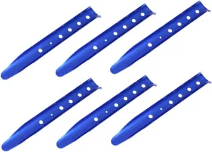 BESPORTBLE 6pcs u Shaped Aluminum Tent Stakes for Beach Snow Heavy Duty Camping Pegs Extra Holding Power for Loose Snow Hiking Outdoor Use