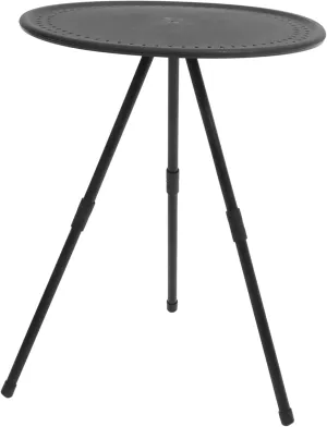 BESPORTBLE Round Folding Table Portable Lightweight Outdoor Picnic Barbecue and Camping Table Compact Design for and Storage for Festivals and Home Use