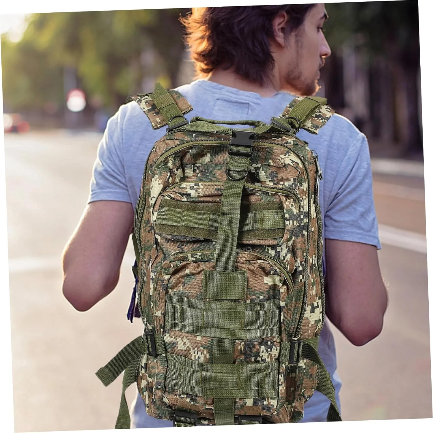 BESPORTBLE Storage Back Bag for Camping Backing Wild Back Back Storage Pouch Back for Outdoor Portable Computer