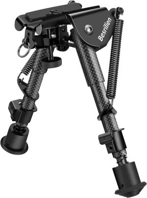 Besrilien Rifle Bipod Sling Swivel Stud Mount 6-9 Inches Bipods for Rifles Heavy Duty