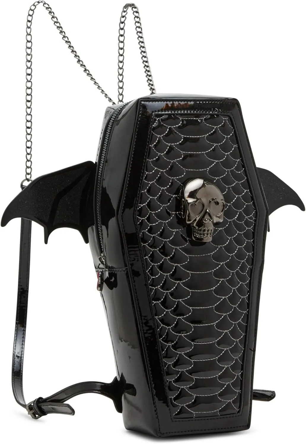 Betsey Johnson Bat to The Bone Backpack, Black