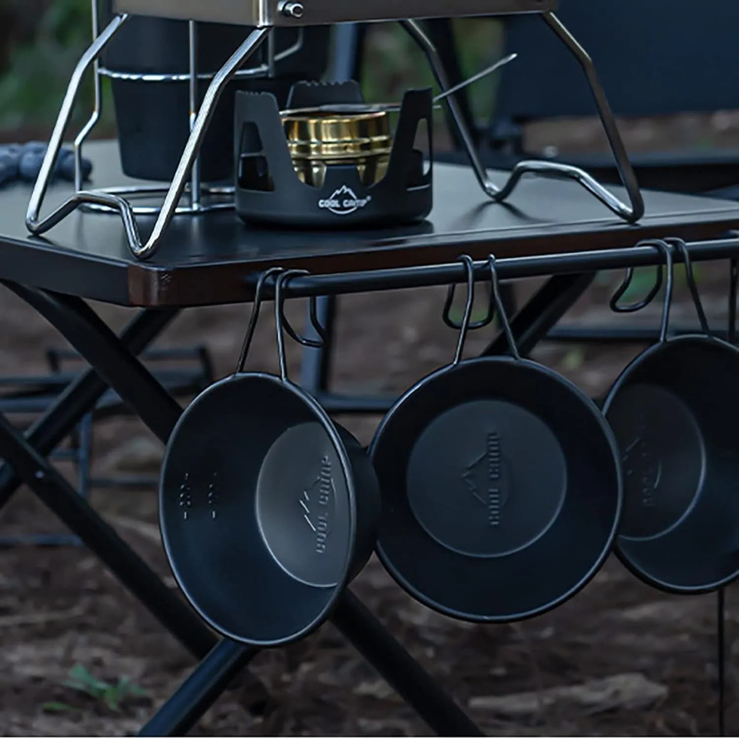 BK&MF Outdoor Camping Folding Table,Portable Picnic Grill Table Ultralight Aluminum Roll-up Table with Carry Bag for Cooking, Picnic, Camp,A,53x36.5x36cm(21x14x14inch)