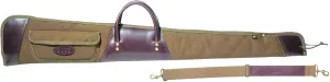 Boyt Harness Boundary Lakes Series Shotgun Case - Canvas, Leather - Green