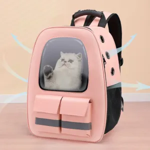 Breathable Backpack for Traveling with Pets