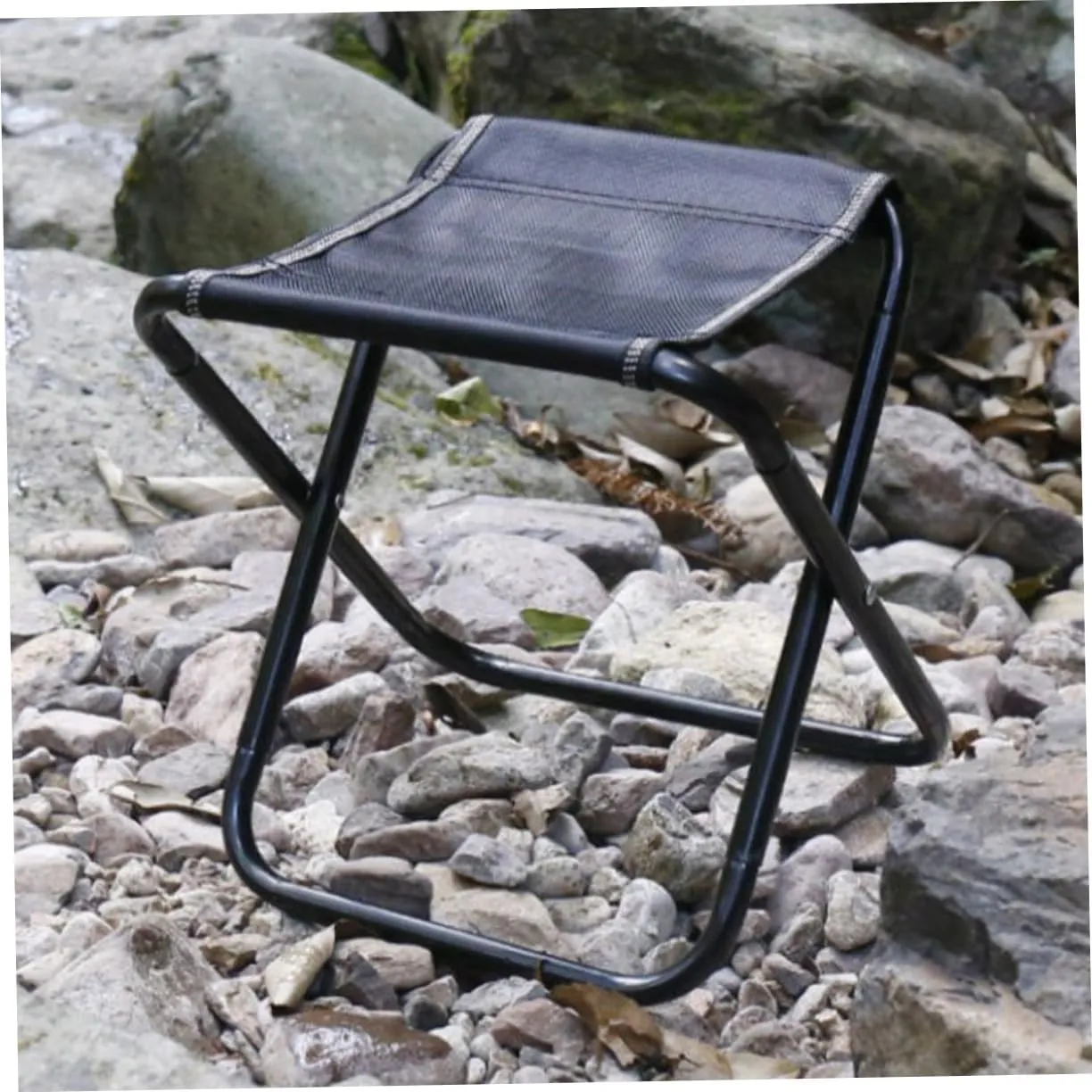 Cabilock Small Portable Chair Fold up Camping Stool for Outdoor Enthusiasts Comfortable