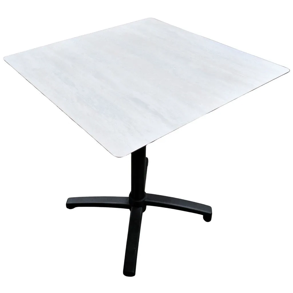 Cafe Table Foldable White
