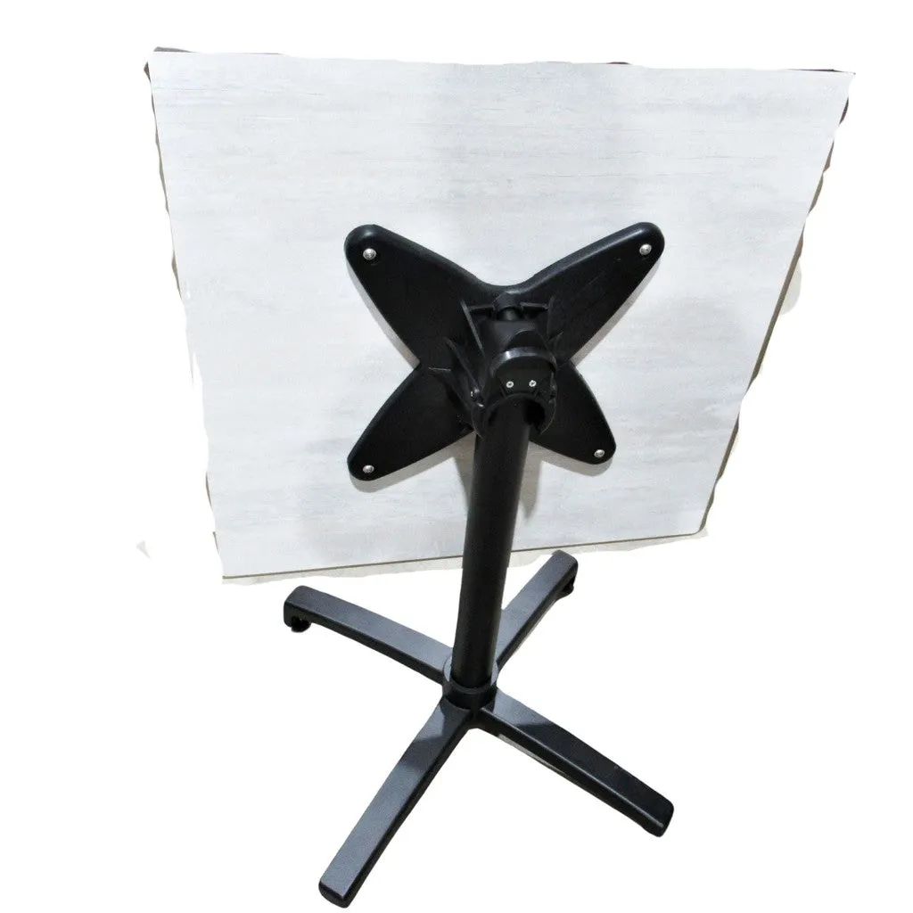 Cafe Table Foldable White