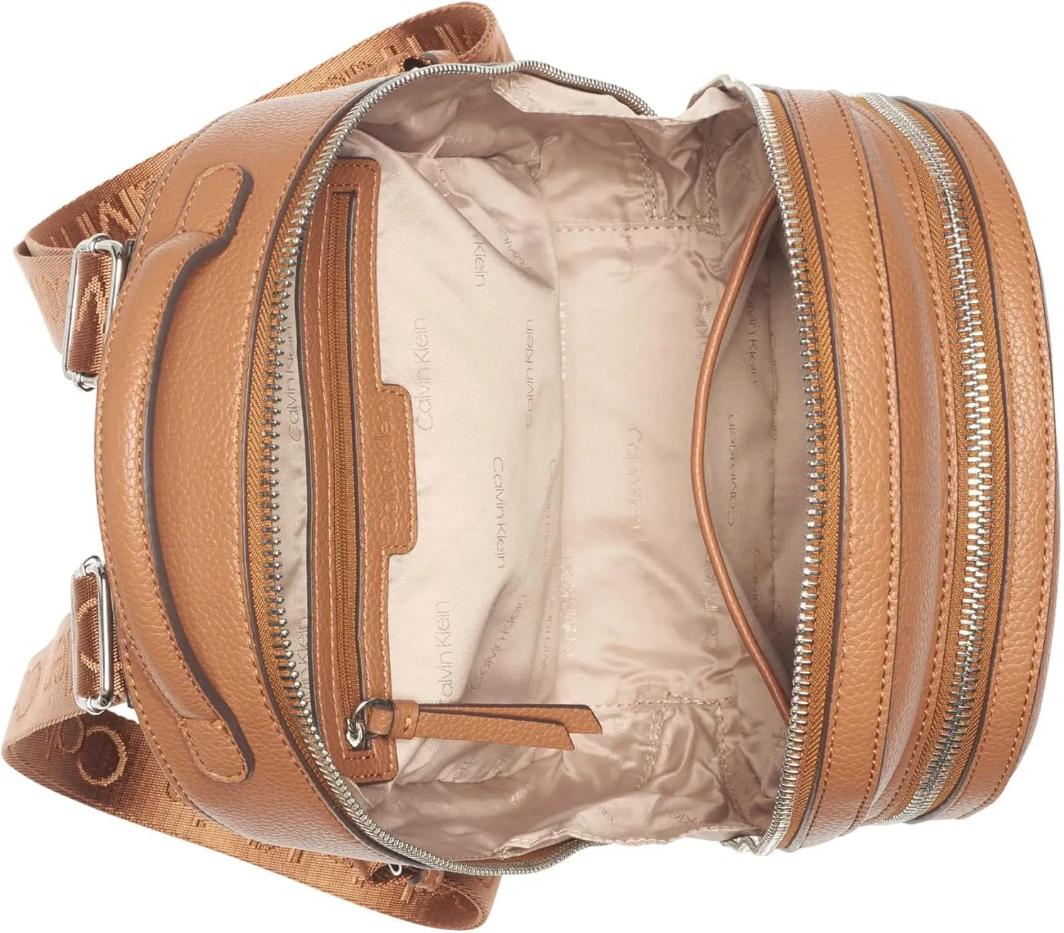 Calvin Klein Estelle Novelty-Backpack, Caramel