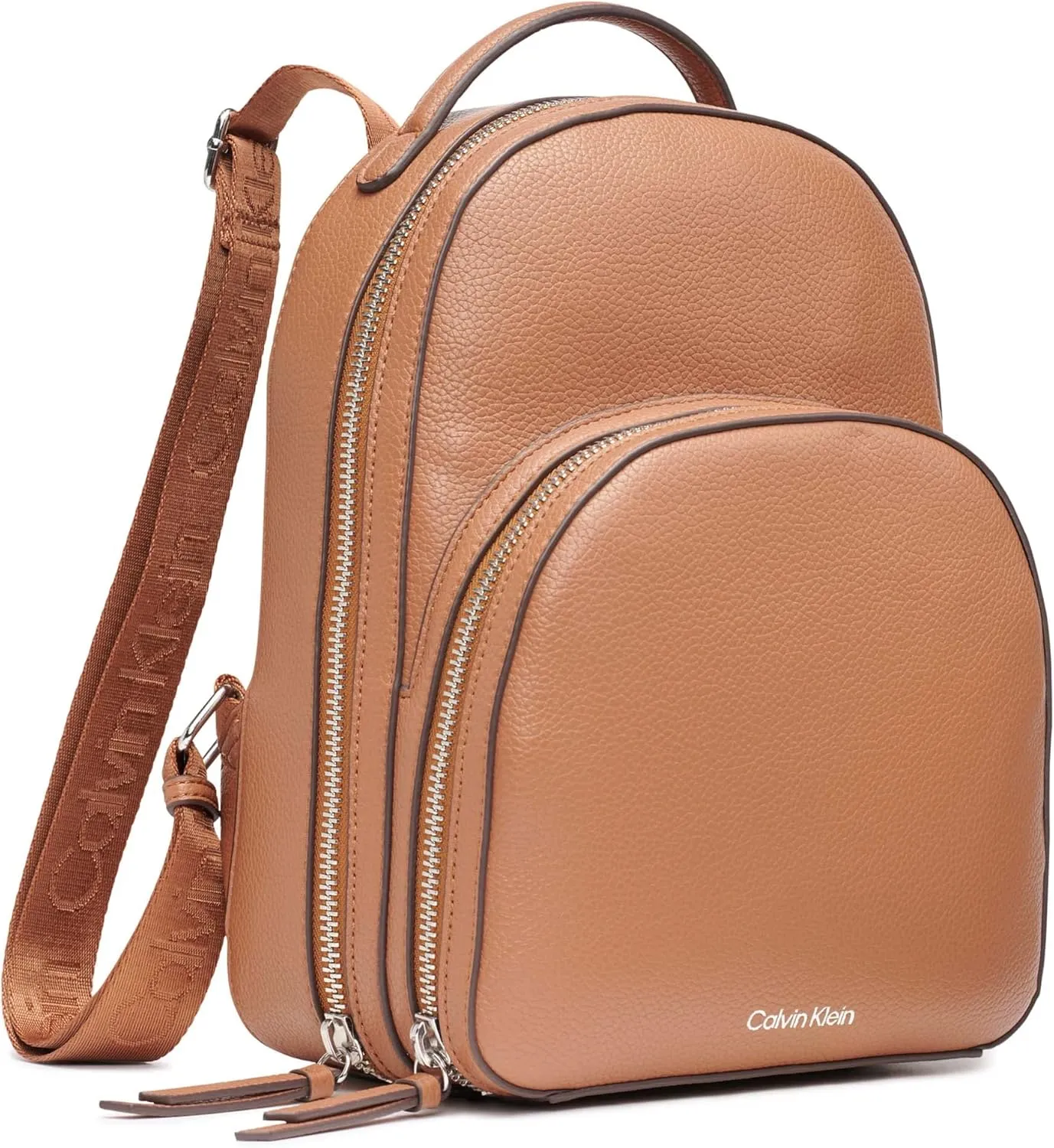 Calvin Klein Estelle Novelty-Backpack, Caramel