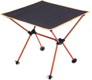 Camp Table Outdoor Barbecue Picnic Table Portable Multi-Purpose Folding Table Oxford Cloth Aviation Aluminum Alloy Camping Table