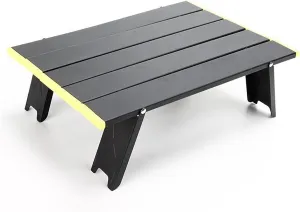 Camp Table Portable Folding Camping Table Foldable Aluminum Alloy Outdoor Dinner Desk Furniture Mini Picnic BBQ Tours Tableware