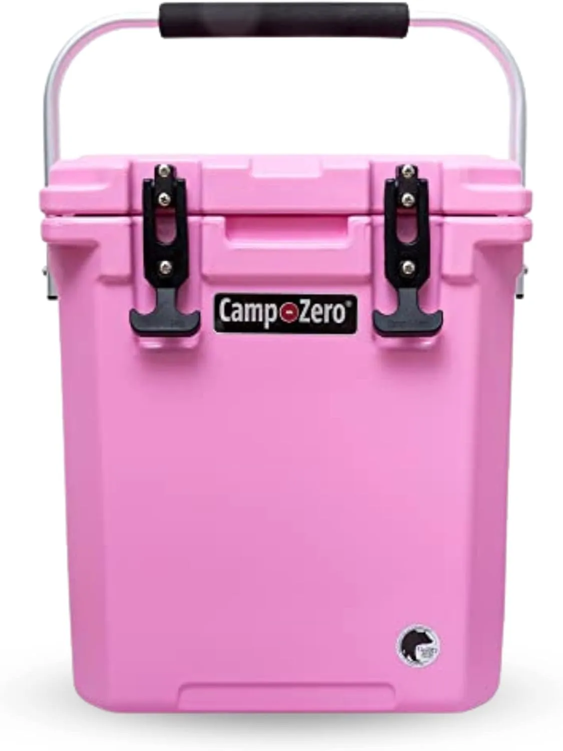 CAMP-ZERO 16L-16.9 Quart Portable Hard Cooler with Divider, Perfect for Drinks, Wine Bottles, Lunch, Beach, Picnics, Boating, Camping, Travel with 2 Molded-in Cup Holders and Folding Aluminum Handle