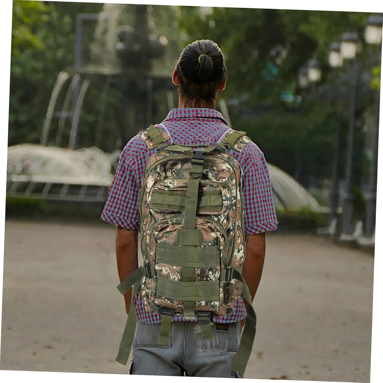 Camping Backpacks Multifunctional Bag Backpack for Outdoor Back Storage Pouch Double Shoulder Bag