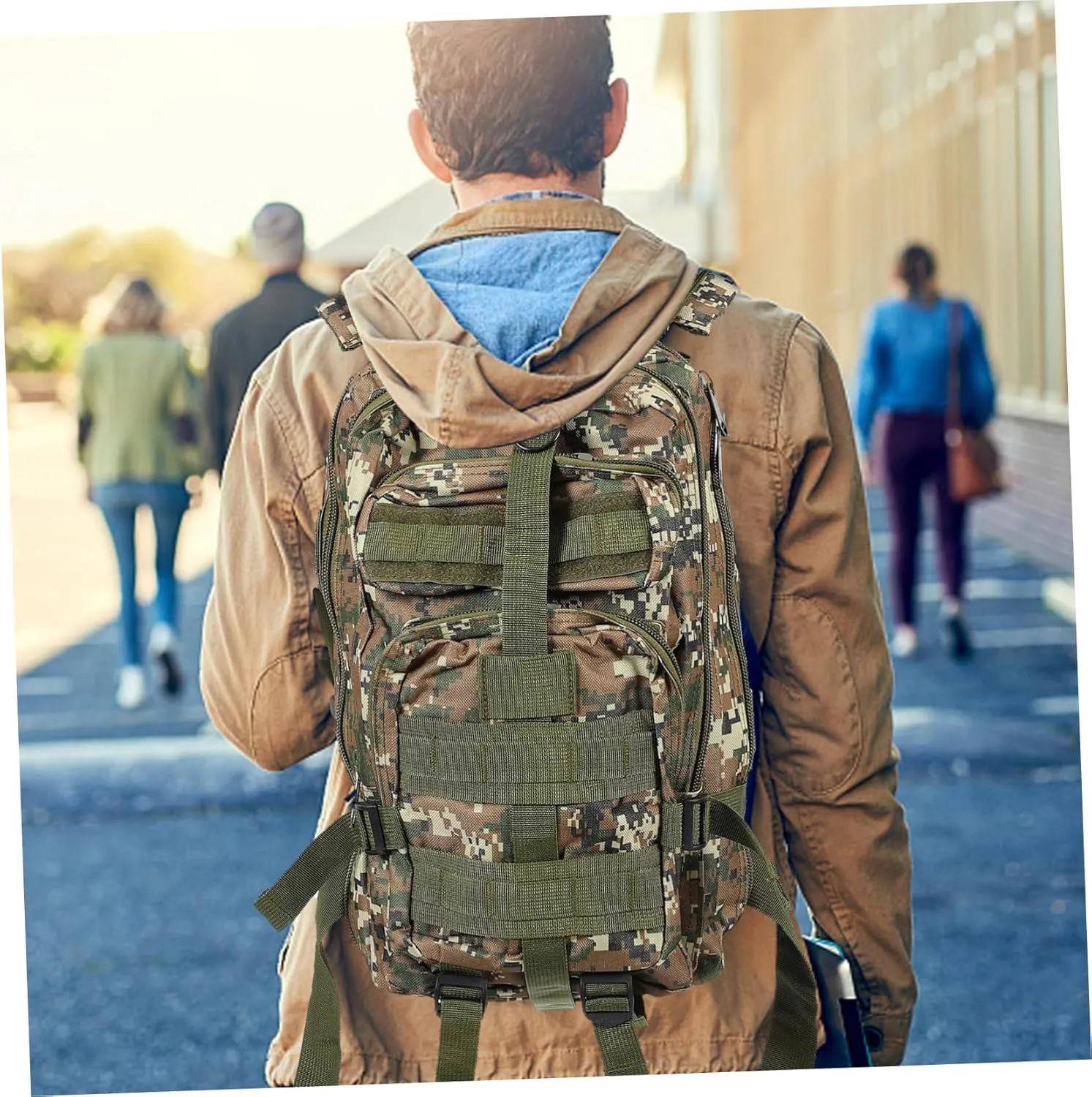 Camping Backpacks Multifunctional Bag Backpack for Outdoor Back Storage Pouch Double Shoulder Bag