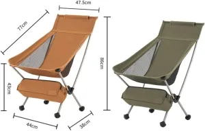 Camping Chair Ultralight Backpack Camping Chair Travel Hiking Foldable Portable Outdoor Beach Backpack Seat, Breathable Double-Sided Mesh Folding Chair