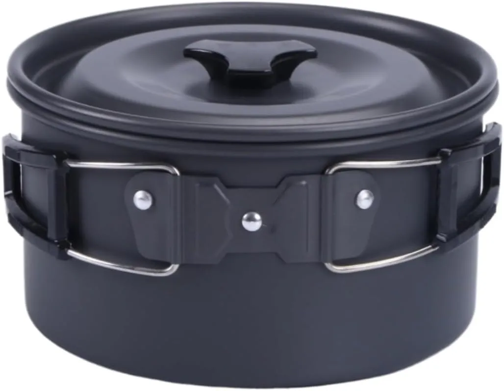 Camping Cookware, Outdoor Supplies Camping Cooker Foldable Portable Single Pot Picnic Pot Picnic Equipment Portable Stove