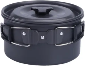 Camping Cookware, Outdoor Supplies Camping Cooker Foldable Portable Single Pot Picnic Pot Picnic Equipment Portable Stove