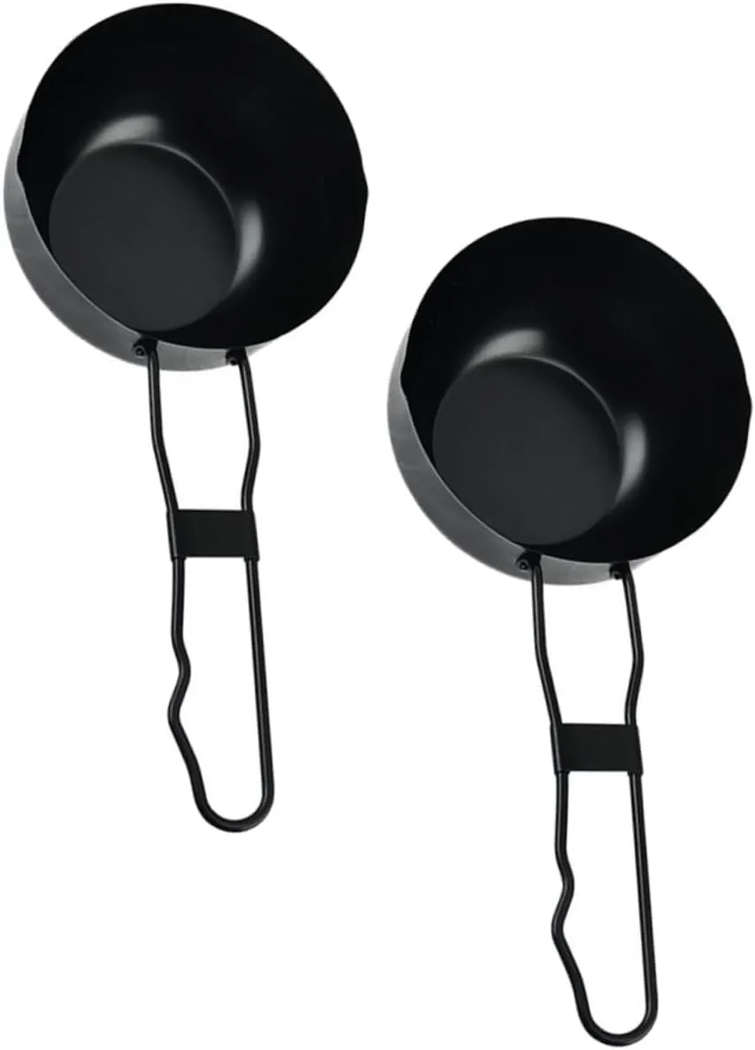 Camping Cookware Set Stew Soup Pot Iron Stew Pot Soup Sauce for Outdoor Cooking