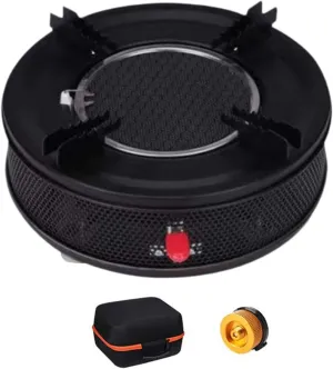 Camping Gas Burner Mini Burner Lightweight Cooking Equipment Portable Cookware for Outdoor Activities Hiking Picnic Camping