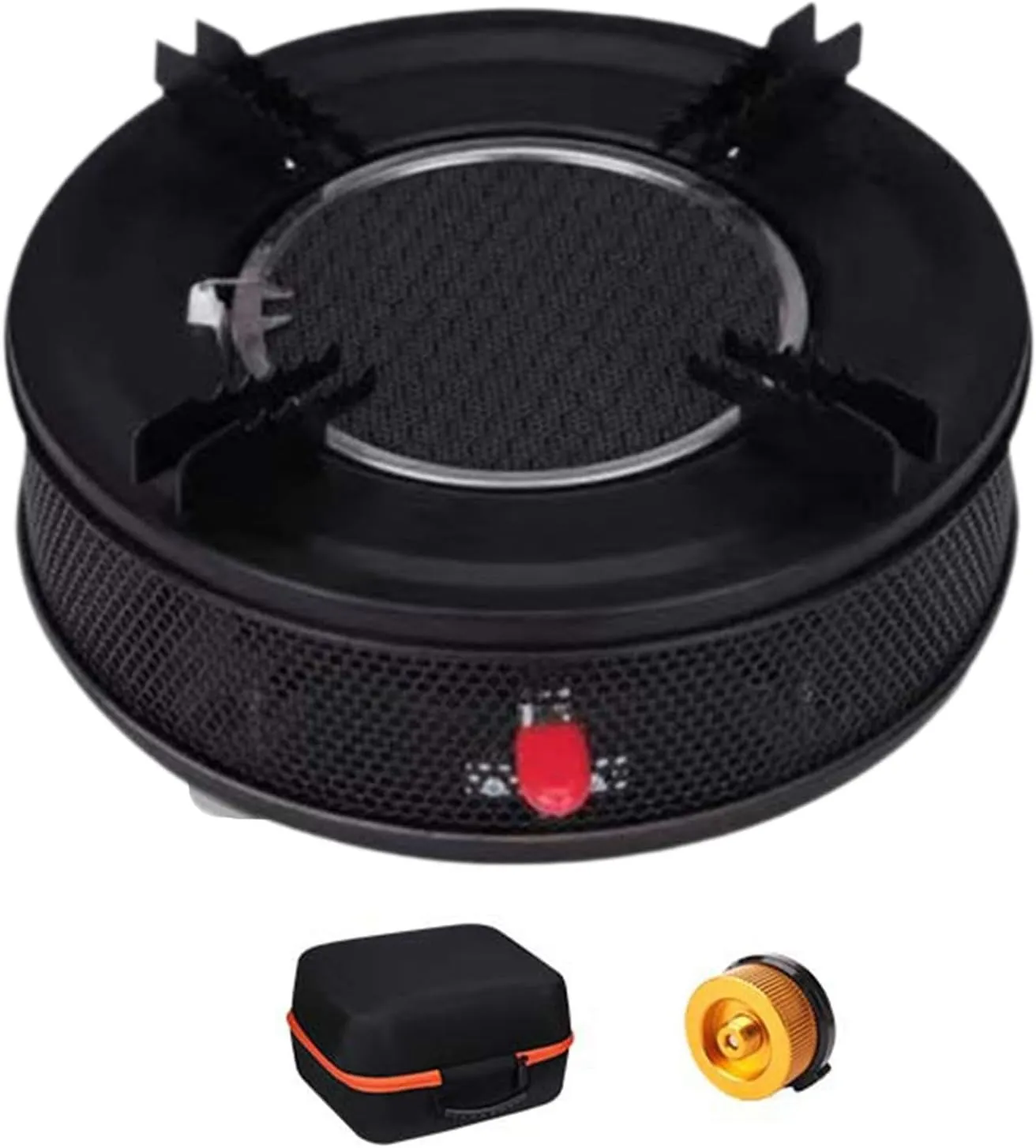Camping Gas Burner Mini Burner Lightweight Cooking Equipment Portable Cookware for Outdoor Activities Hiking Picnic Camping