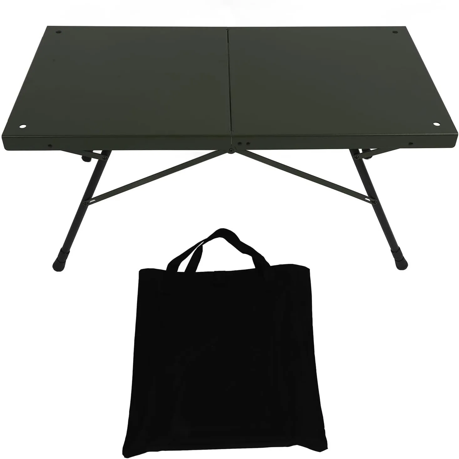 Camping Table, Height Adjustable Portable Picnic Camping Table with Storage Bag, Aluminum Alloy Lightweight Camping Folding Table, Beach Table for Picnic Self Drive Tour