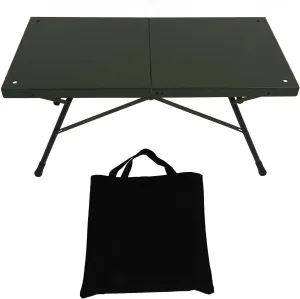 Camping Table, Height Adjustable Portable Picnic Camping Table with Storage Bag, Aluminum Alloy Lightweight Camping Folding Table, Beach Table for Picnic Self Drive Tour