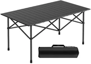 Camping Tables Lightweight Foldable Bag,Portable Picnic Folding Table,Roll up Tables for Outside Travel BBQ Garden Sand Party