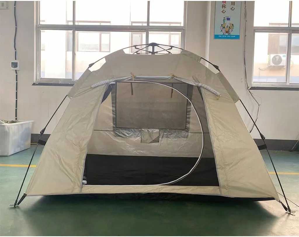 Camping Tent 2/4 Person Instant Family Tent Pop Up Tents for Camping Waterproof Portable Hiking Camp Lightweight Tent for Backpacking Small Tent 4 Season Windproof Quick Compact Dome Tent