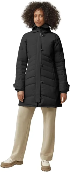 Canada Goose Women Lorette Parka 61 BLACK XS, Medium