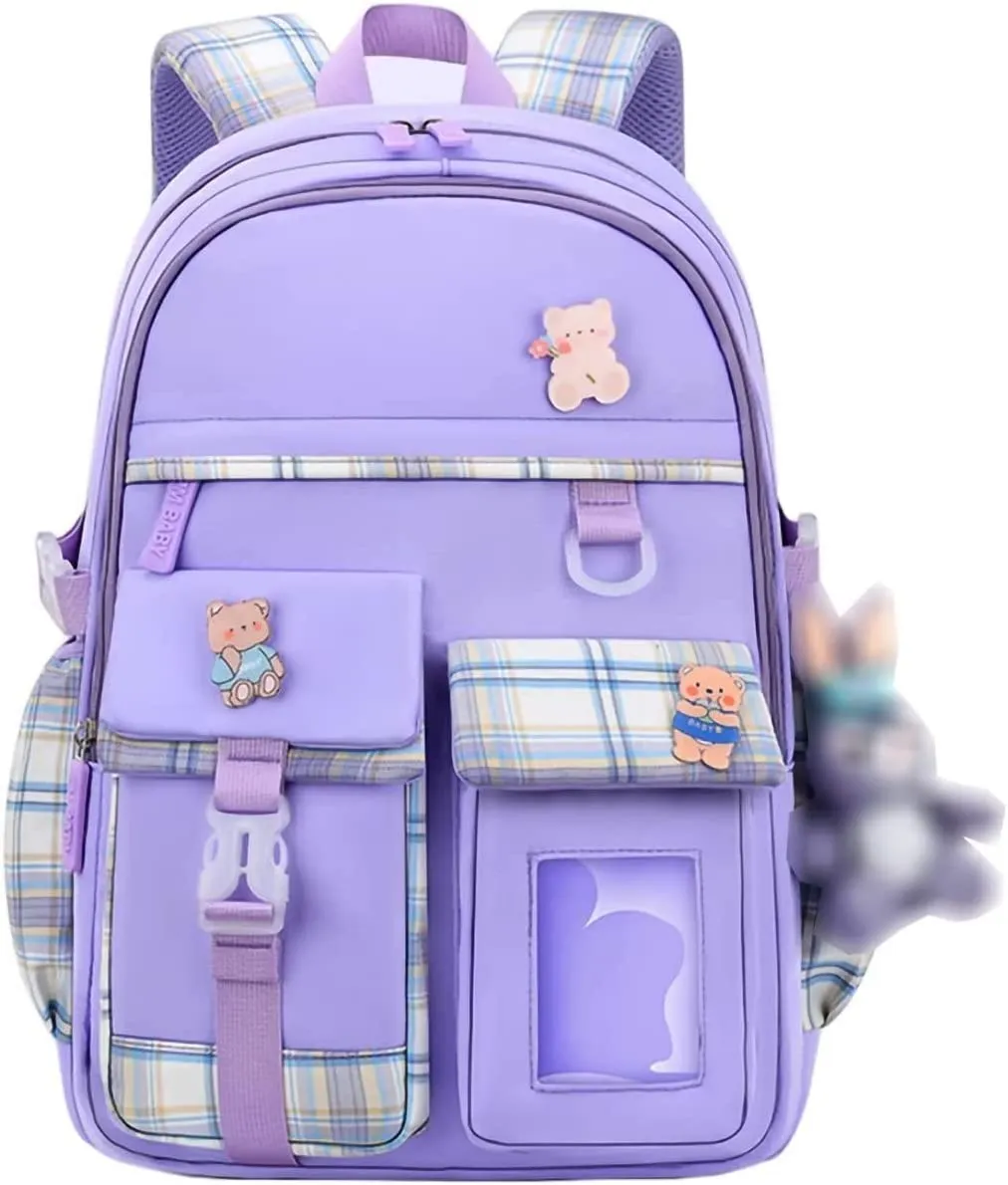 Cartoon Cute Backpack Elementary School Bookbag Portable