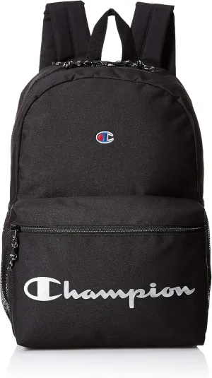 Champion Youthquake Backpack, Black, Youth Size