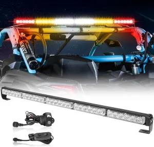 Chase Light 37 Inch, SWATOW INDUSTRIES 37" Rear LED Chase Light Bar UTV Strobe Lights w/Turn Signal Reverse Brake Running Lights for Polaris RZR Can-Am x3 SXS UTV Off Road-RYWWYR