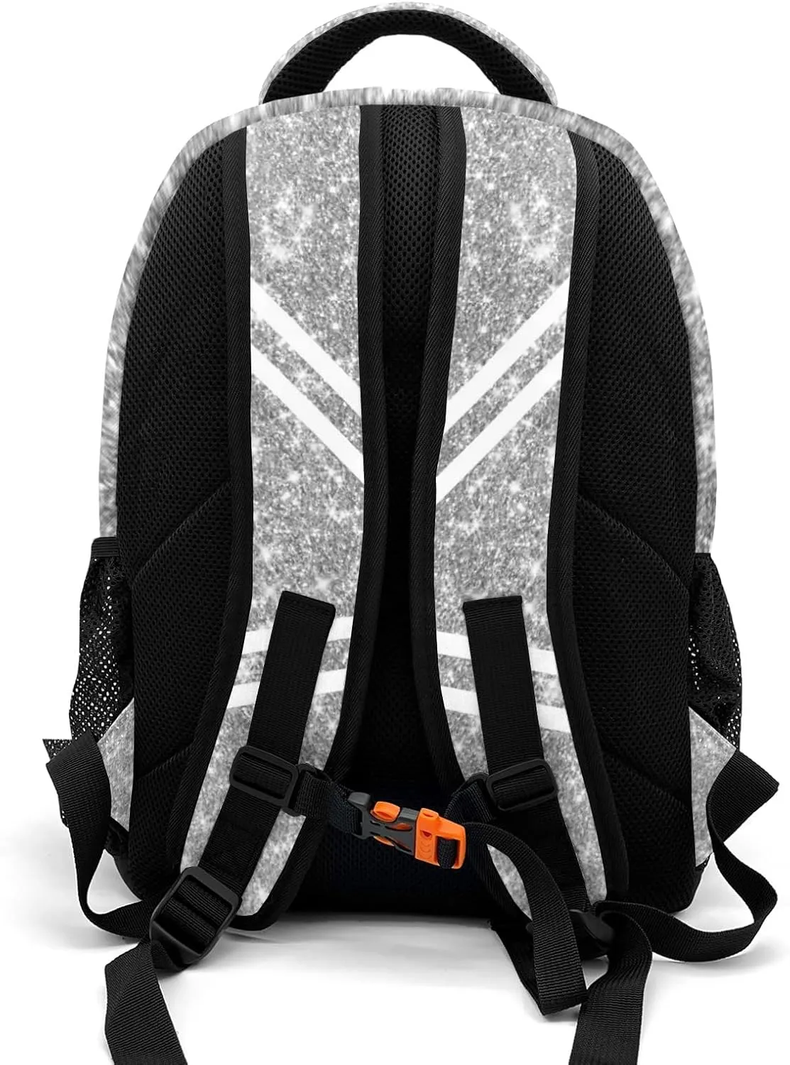 Cheer Cheerleaders Silver Large Capacity Shoulders Bag Daypacks for College Travel Work Hiking