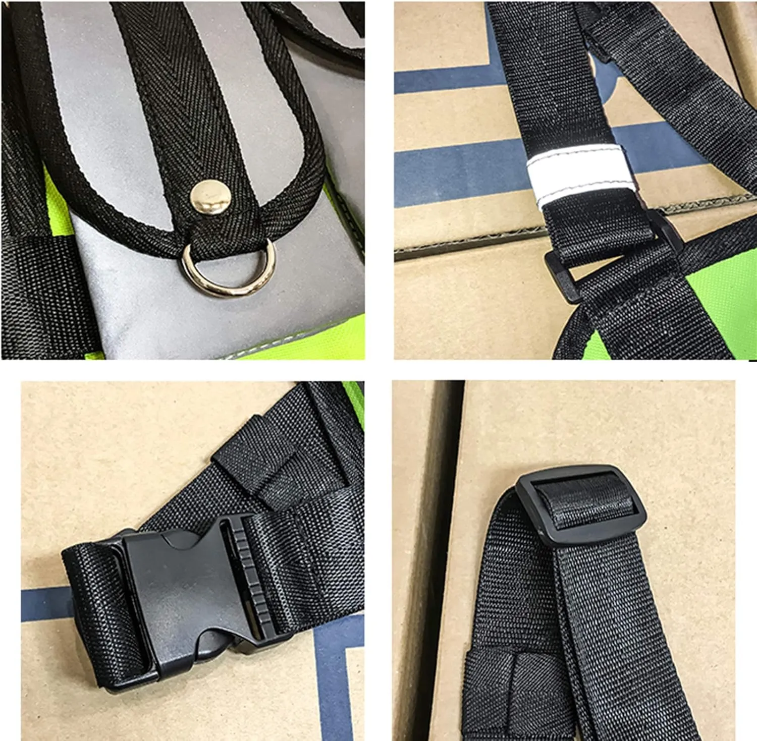 Chest Backpack Reflective Vest Unisex Bag Pouch Hip Hop Streetwear Multi-pocket