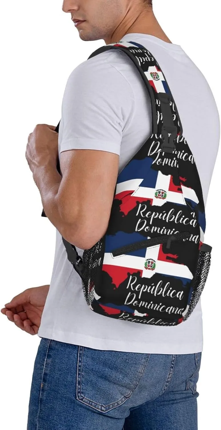 Chest Sling Bag Crossbody Shoulder Backpack Bag Gym Cycling Travel Hiking Daypack Cross Bag